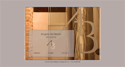 Desktop Screenshot of angolodelbeato.it